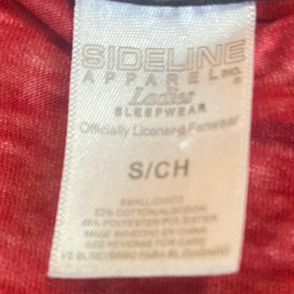 Sideline Apparel Oklahoma Sooners  Nightgown Womens Size S.